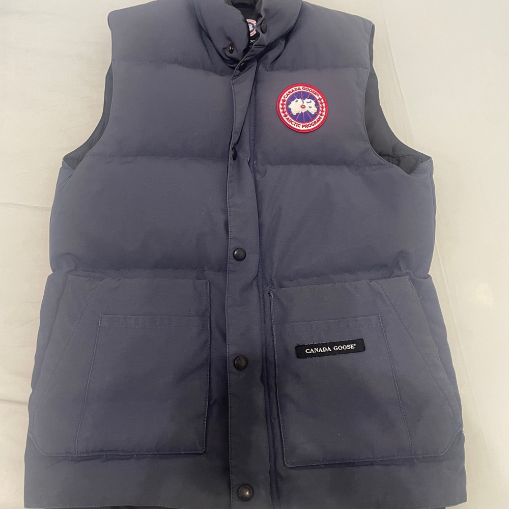 Canada Goose Freestyle Crew Vest Navy Blue